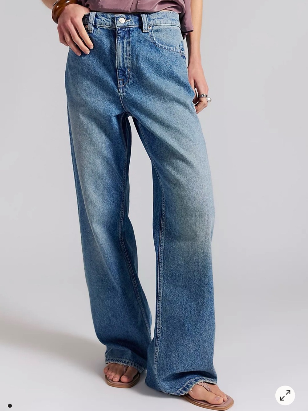 Free People Tinsley Baggy Jeans